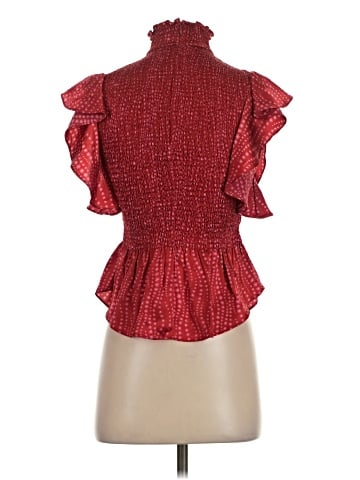 Cinq à Sept Sleeveless Silk Top (view 2)