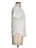 Unbranded White Short Sleeve Henley Size S - photo 4