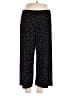 J.Jill Polka Dots Black Casual Pants Size XL - photo 1