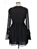 Leyden 100% Polyester Polka Dots Black Casual Dress Size XL (petite) - photo 2