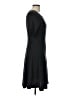 Neiman Marcus Solid Black Casual Dress Size L - photo 4