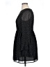 Leyden 100% Polyester Polka Dots Black Casual Dress Size XL (petite) - photo 5