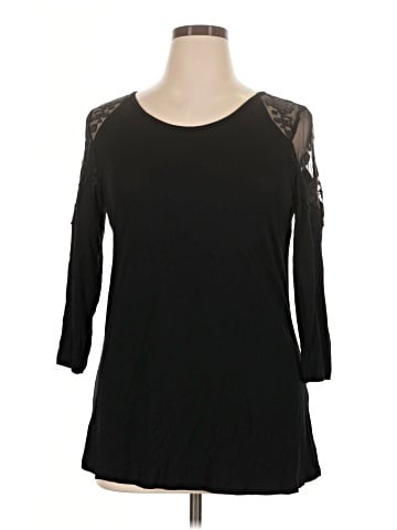 Maurices 3/4 Sleeve Top (view 1)