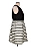 41Hawthorn Stripes Silver Cocktail Dress Size L - photo 4