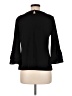Talbots Black 3/4 Sleeve Top Size M - photo 2