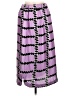 Compania Fantastica 100% Polyester Print Purple Casual Skirt Size M - photo 1