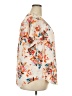 Torrid 100% Polyester Floral Ivory Short Sleeve Blouse Size 2X Plus (2) - photo 4