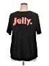 Davi & Dani Black Short Sleeve Top Size 1X - photo 1