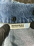 Highway 100% Cotton Blue Denim Jacket Size S - photo 6
