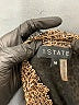 1.State 100% Polyester Animal Print Brown Long Sleeve Blouse Size M - photo 7