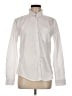 Assorted Brands Solid Ivory Long Sleeve Button-Down Shirt Size M - photo 1