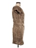 Assorted Brands 100% Polyester Metallic Brown Cocktail Dress Size L - photo 4