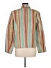 Coldwater Creek 100% Linen Stripes Ivory Blazer Size M - photo 2