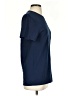 Assorted Brands Solid Blue Short Sleeve T-Shirt Size S - photo 4