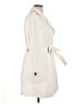 Calvin Klein Ivory White Trenchcoat Size XL - photo 4