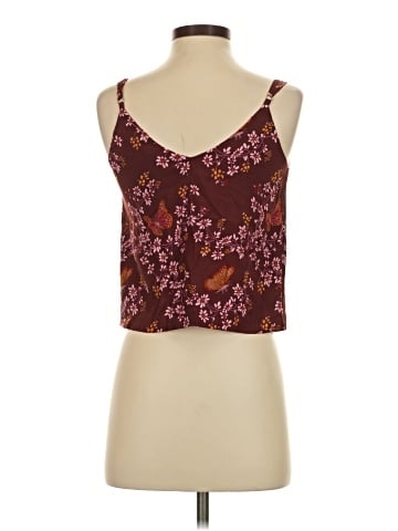 Madewell Button-Down Cami Top in Butterfly Sanctuary (view 2)