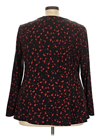 Lane Bryant Long Sleeve Blouse (view 2)