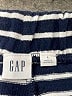 Gap 100% Cotton Stripes Blue Shorts Size L - photo 3