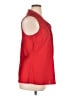 Tahari by ASL 100% Polyester Red Sleeveless Blouse Size XL - photo 4