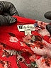 Kut from the Kloth 100% Polyester Red Long Sleeve Blouse Size Lg Petite - photo 7