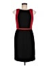 Liz Claiborne Color Block Black Cocktail Dress Size 6 - photo 1