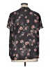 Torrid 100% Polyester Floral Black Short Sleeve Blouse Size 1X Plus (1) - photo 2