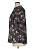 Torrid 100% Polyester Floral Black Short Sleeve Blouse Size 1X Plus (1) - photo 5