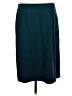 J.Jill Solid Teal Formal Skirt Size Med Petite - photo 2