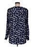 Elementz 100% Polyester Blue Long Sleeve Blouse Size M - photo 2