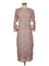 JS Collections 100% Polyester Tan Cocktail Dress Size 4 - photo 1
