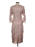 JS Collections 100% Polyester Tan Cocktail Dress Size 4 - photo 2