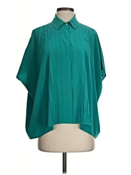 Diane von Furstenberg Short Sleeve Silk Top (view 1)