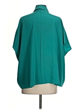 Diane von Furstenberg Short Sleeve Silk Top (view 2)