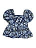 Btween Blue Short Sleeve Blouse Size 7 - photo 2