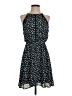 Miami 100% Polyester Polka Dots Blue Casual Dress Size S - photo 1