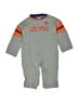 NBA 100% Cotton Gray Long Sleeve Onesie 12-18 MO / 18 MO - photo 1