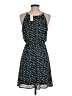 Miami 100% Polyester Polka Dots Blue Casual Dress Size S - photo 2