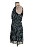 Miami 100% Polyester Polka Dots Blue Casual Dress Size S - photo 5