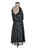 Miami 100% Polyester Polka Dots Blue Casual Dress Size S - photo 4