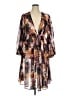 Torrid Print Brown Cocktail Dress Size 1X Plus (1) - photo 1