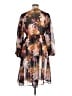 Torrid Print Brown Cocktail Dress Size 1X Plus (1) - photo 2