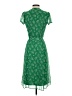 MSK 100% Polyester Green Casual Dress Size 4 Petite - photo 2