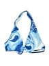 Unbranded Print Blue Swimsuit Top Size S (estimated) - photo 1