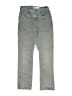 Levi's Solid Gray Jeans Size 12 - photo 1