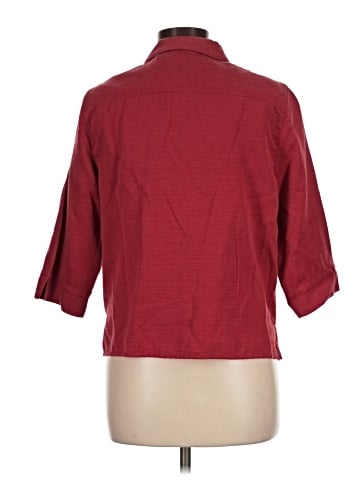 Alfred Dunner 3/4 Sleeve Button-Down Shirt (view 2)