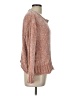 Cynthia Rowley TJX 100% Polyester Tweed Brown Pullover Sweater Size L - photo 4