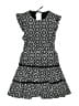 Bardot Junior 100% Cotton Graphic Black Dress Size 10 - photo 1