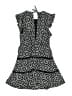 Bardot Junior 100% Cotton Graphic Black Dress Size 10 - photo 2