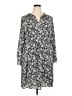 Ann Taylor LOFT 100% Polyester Gray Casual Dress Size 20 - photo 1
