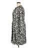 Ann Taylor LOFT 100% Polyester Gray Casual Dress Size 20 - photo 5